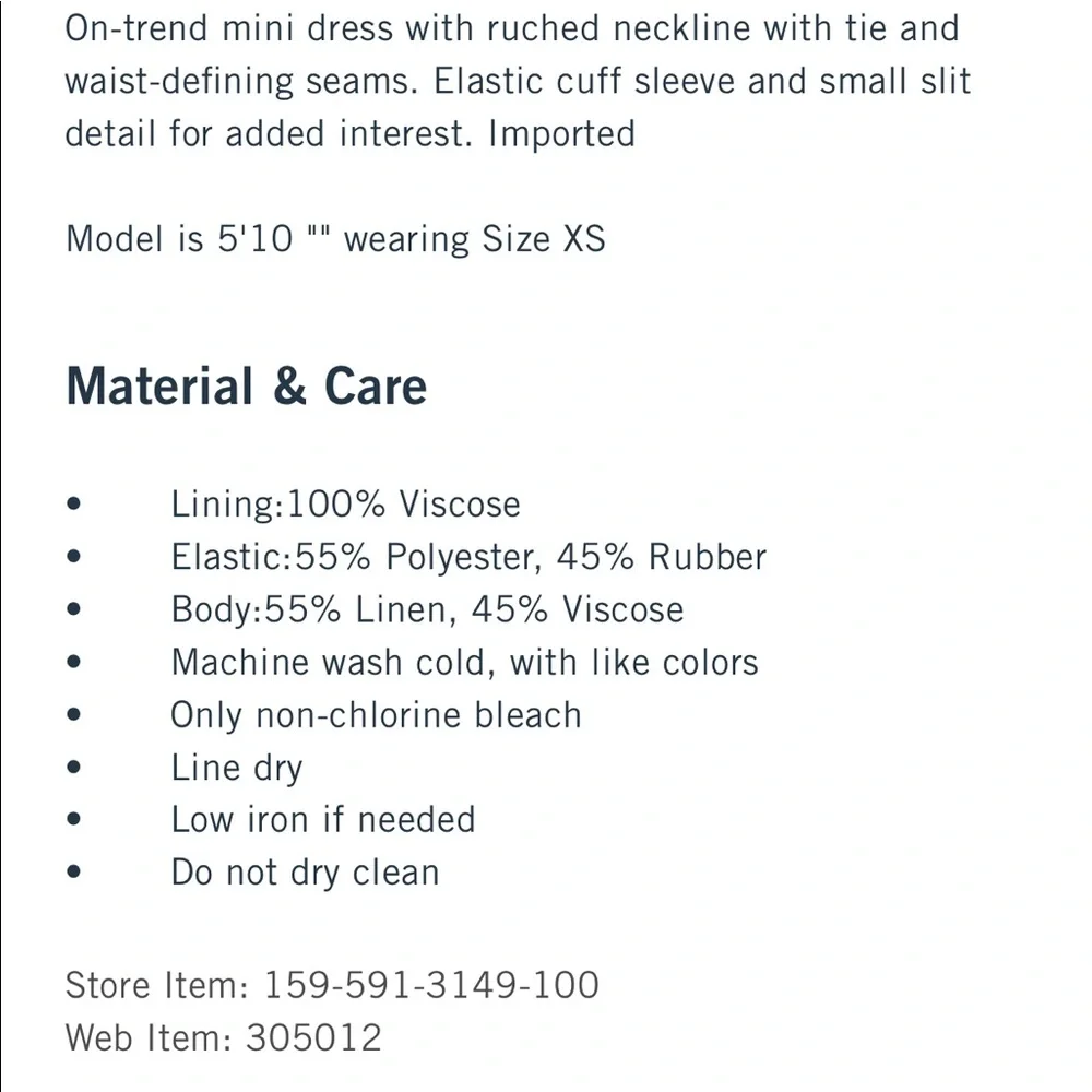 Abercrombie linen dress - Picture 7 of 10